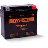 Yuasa Maintenance Free GYZ20L 12 Volt Battery YUAM720GZ