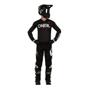 Motocross Jersey 242 O'Neal Hardwear Elite Classic Black Motocross Jersey