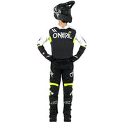 Motocross Jersey 242 O'Neal Hardwear Flow Black / White Motocross Jersey