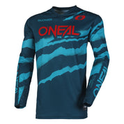 Motocross Jersey 242 O'Neal Hardwear Wild Blue / Teal Motocross Jersey