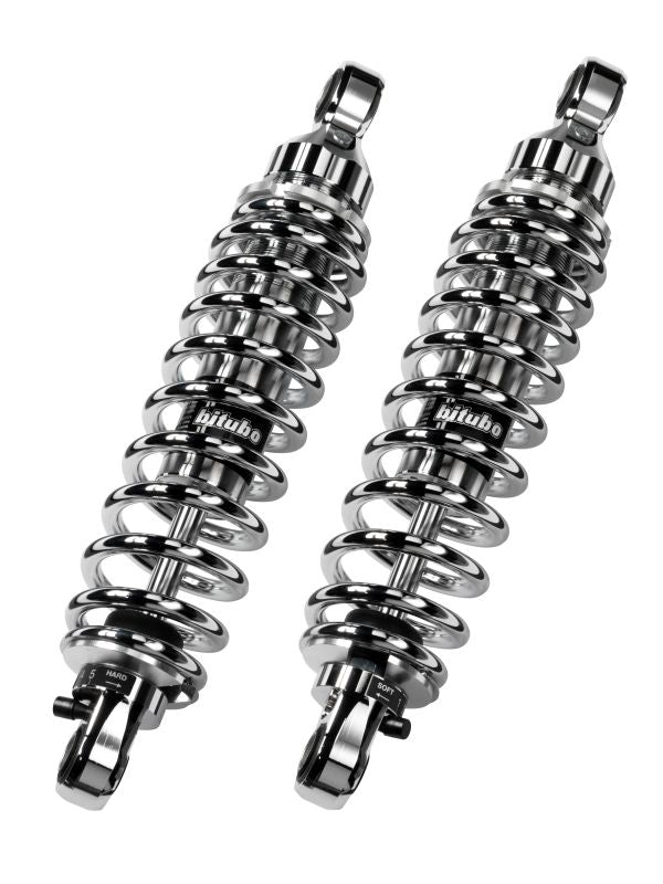 Bitubo WME0 Adjustable Twinshocks Spring Preload Rebound Length 331mm Chrome Edition HD004WME03