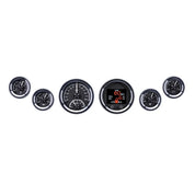 Dakota Digital 6-Piece Round HDX Analog Universal Gauge kit HDX-2060