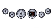 Dakota Digital 6-Piece Round HDX Analog Universal Gauge kit HDX-2060