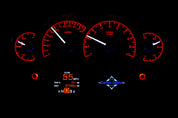 Dakota Digital Competition HDX Analog Universal Gauge kit HDX-2100