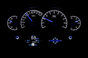 Dakota Digital Competition HDX Analog Universal Gauge kit HDX-2100