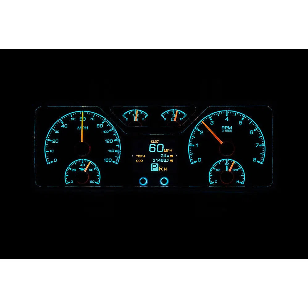 Dakota Digital 1940 Ford Car HDX Analog Gauge Kit HDX-40F