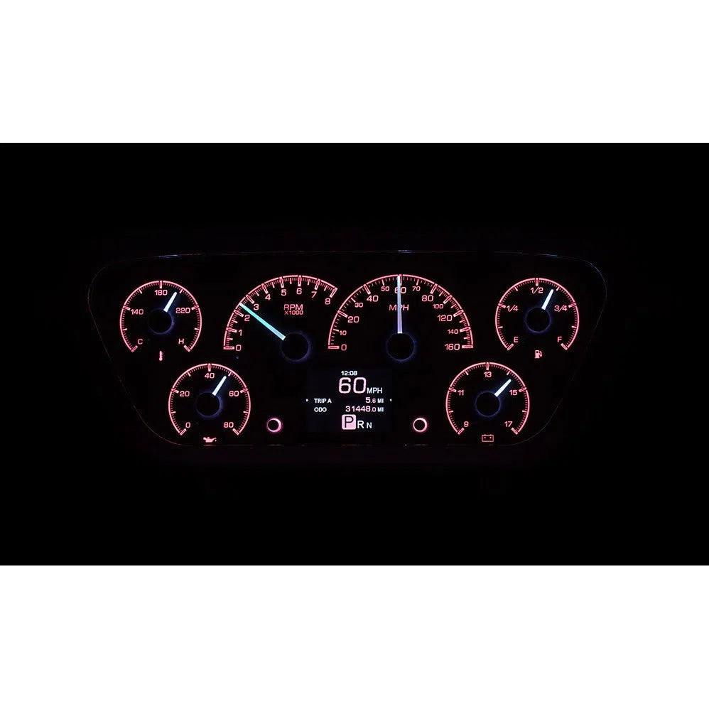 Dakota Digital 1953-1955 Ford Pickup HDX Analog Gauge kit HDX-53F-PU