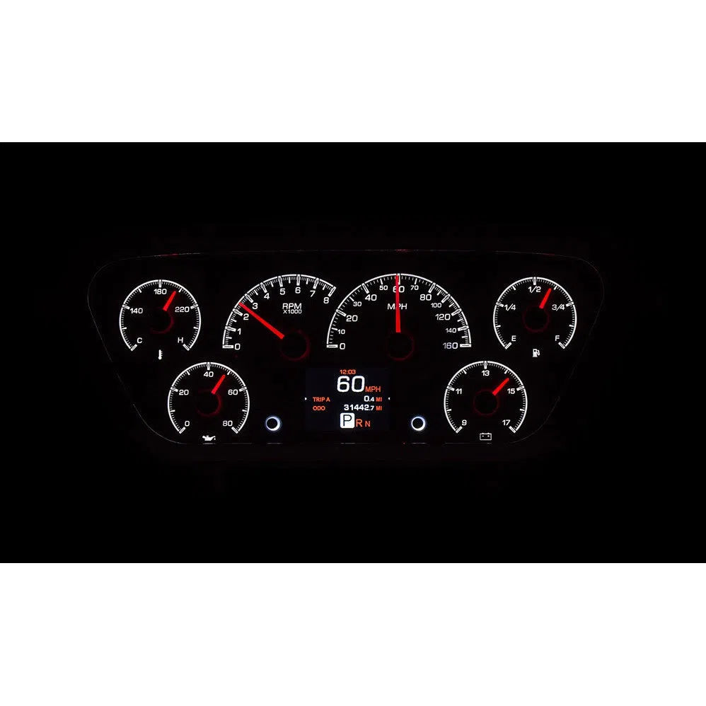 Dakota Digital 1953-1955 Ford Pickup HDX Analog Gauge kit HDX-53F-PU