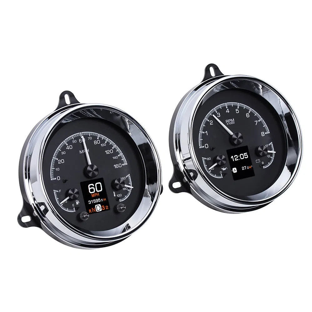 Dakota Digital 1954-1955 Chevrolet Pickup HDX Analog Gauge kit HDX-54C-PU