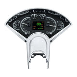 Kit de indicadores analógicos HDX para Chevrolet Car Dakota Digital 1955-1956 (HDX-55C)