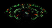 Dakota Digital 1955-1956 Chevrolet Car HDX Analog Gauge kit HDX-55C