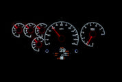 Dakota Digital 1955-1959 Chevrolet Pickup HDX Analog Gauge kit HDX-55C-PU