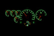 Dakota Digital 1955-1959 Chevrolet Pickup HDX Analog Gauge kit HDX-55C-PU
