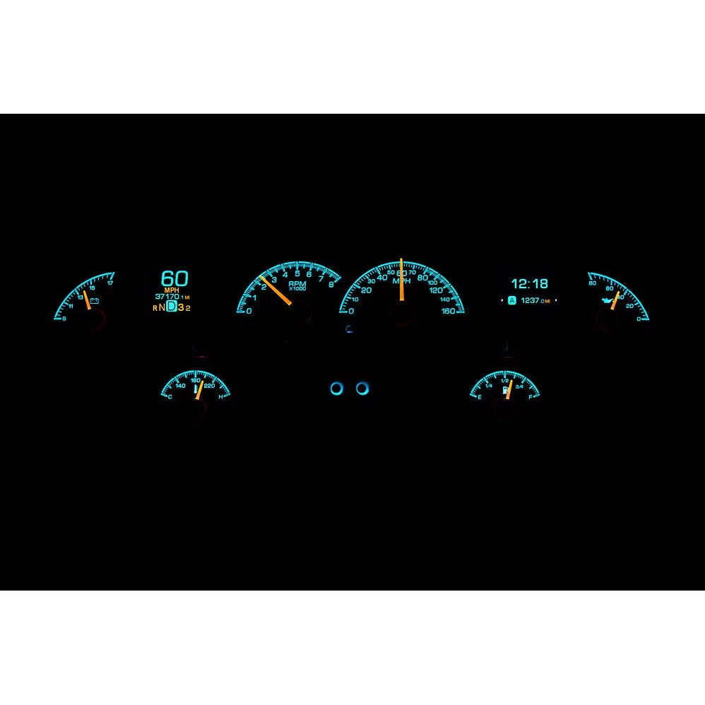 Dakota Digital 1958 Chevrolet Impala HDX Analog Gauge kit HDX-58C-IMP