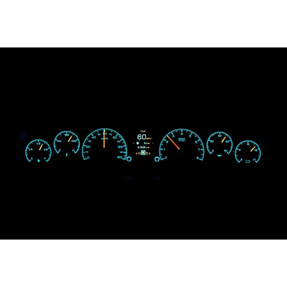 Dakota Digital 1960-1963 Chevrolet Pickup HDX Analog Gauge kit HDX-60C-PU