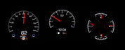 Dakota Digital 1964-1965 Chevrolet Chevelle HDX Analog Gauge kit HDX-64C-CVL