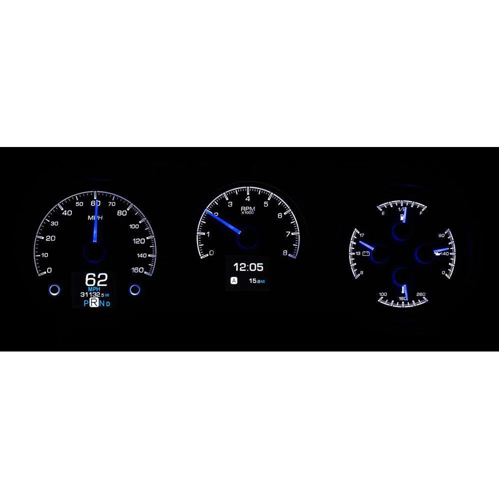 Dakota Digital 1964-1965 Chevrolet Chevelle HDX Analog Gauge kit HDX-64C-CVL