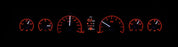Dakota Digital 1966-1967 Chevrolet Chevelle HDX Analog Gauge kit HDX-66C-CVL