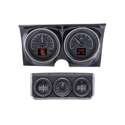 Dakota Digital 1967 Chevrolet Camaro HDX Analog Gauge kit With Console Gauges HDX-67C-CAC