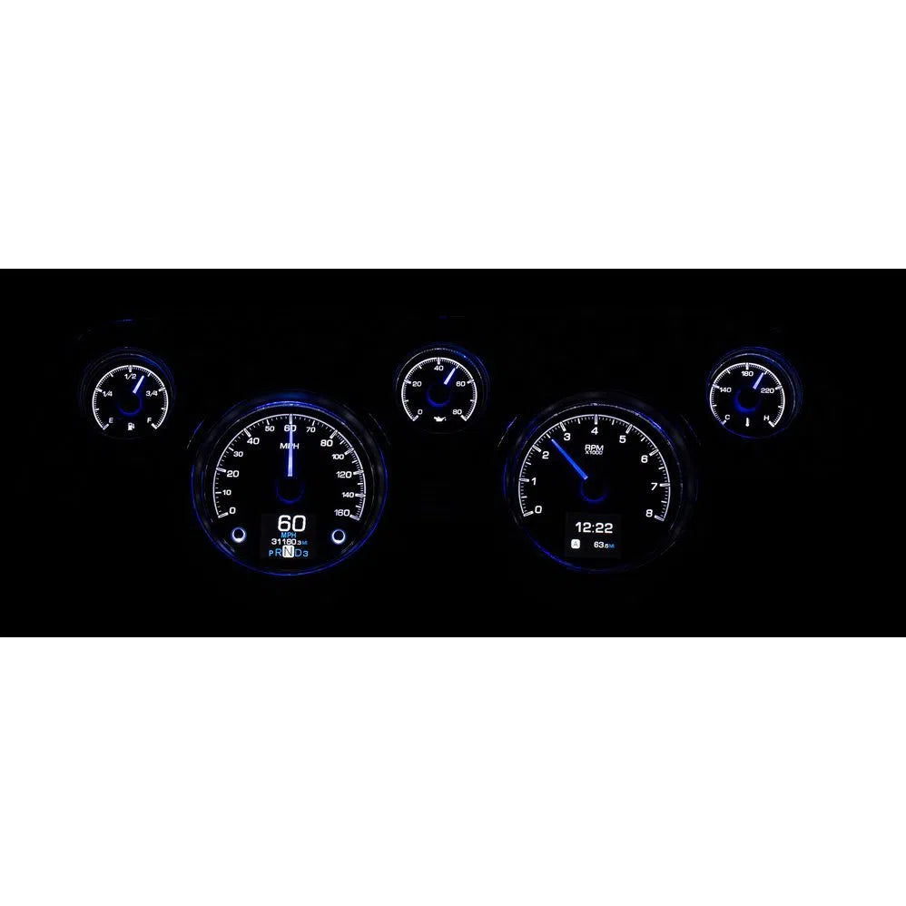 Dakota Digital 1967-1968 Ford Mustang HDX Analog Gauge kit HDX-67F-MUS