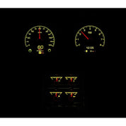 Dakota Digital 1968 Chevrolet Camaro HDX Analog Gauge kit With Console Gauges HDX-68C-CAC