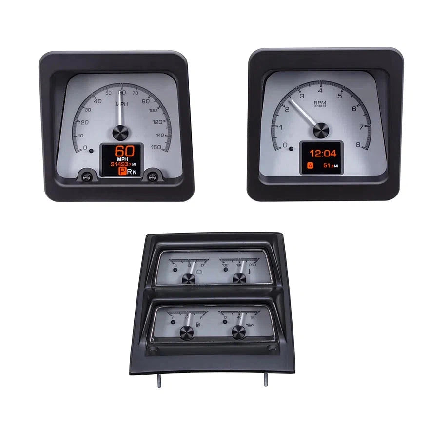 Dakota Digital 1969 Chevrolet Camaro HDX Analog Gauge kit With Console Gauges HDX-69C-CAC