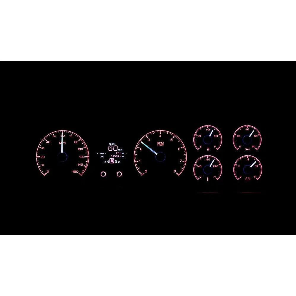 Dakota Digital 1970-1972 Chevrolet Malibu HDX Analog Gauge kit HDX-70C-MAL