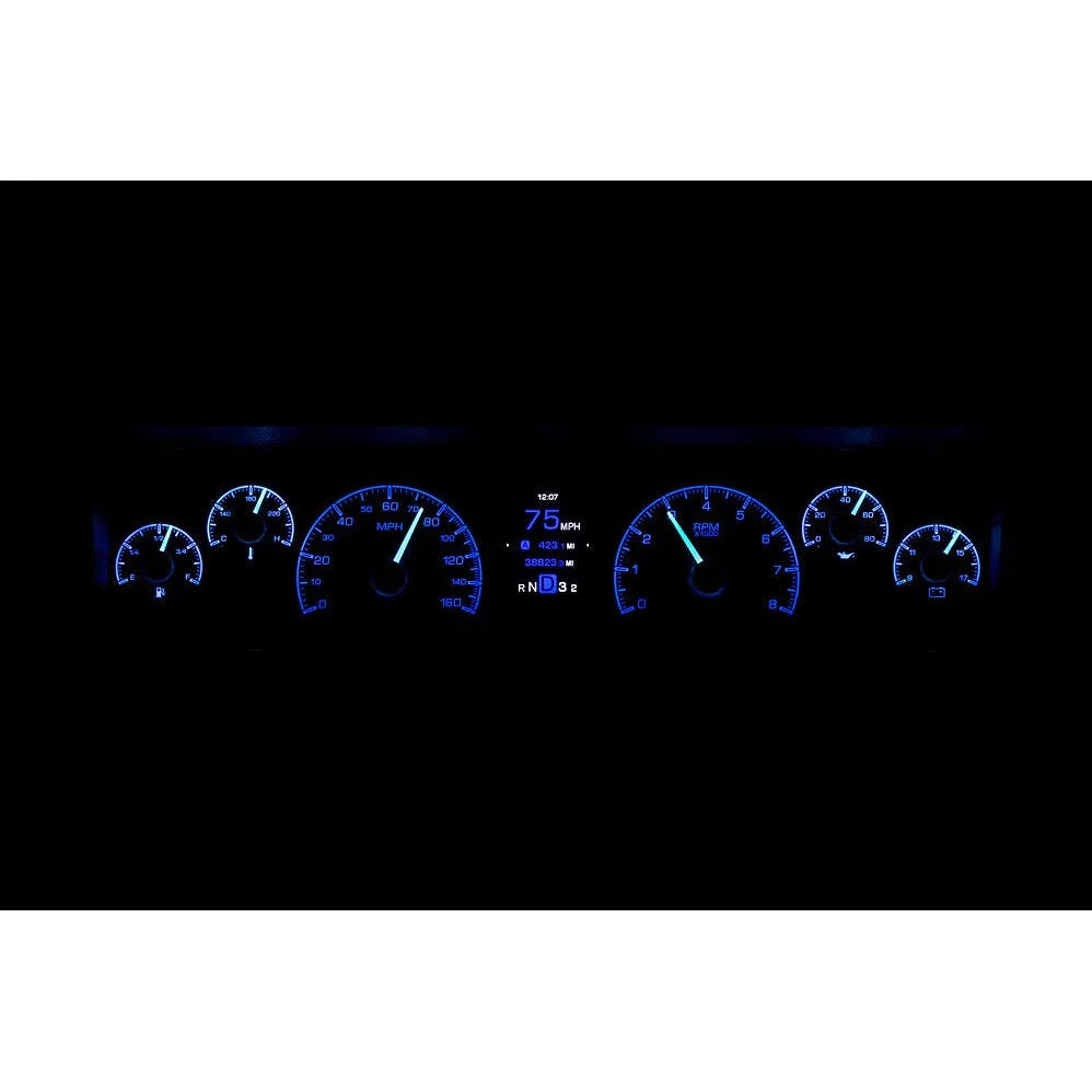 Dakota Digital 1977-1990 Chevrolet Caprice/Impala HDX Analog Gauge kit HDX-77C-CAP