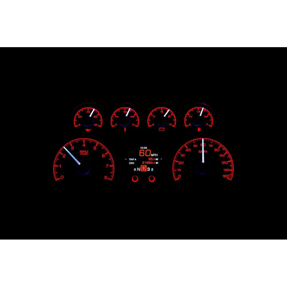 Dakota Digital 1988-1994 Chevrolet/GMC Pickup HDX Analog Gauge kit HDX-88C-PU