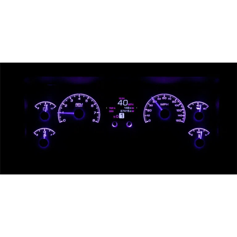 Dakota Digital 1996-1903 Jeep Wrangler HDX Analog Gauge kit HDX-96J-TJ