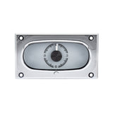 Reloj estilo HDX para coche Chevy de 1958, esfera plateada