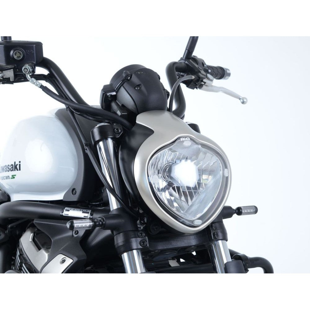 R&G Racing Clear Acrylic Headlight Shield For 2017-2024 Kawasaki Vulcan S EN650