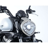 R&G Racing Clear Acrylic Headlight Shield For 2017-2024 Kawasaki Vulcan S EN650