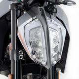 R&G Racing Clear Acrylic Headlight Shield For 2022-2023 KTM 125 Duke