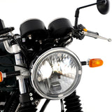 R&G Racing Clear Acrylic Headlight Shield For 2019-2023 Royal Enfield Continental GT 650