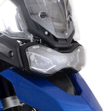 R&G Racing Clear Acrylic Headlight Shield For 2021-2024 Triumph Tiger 850 Sport