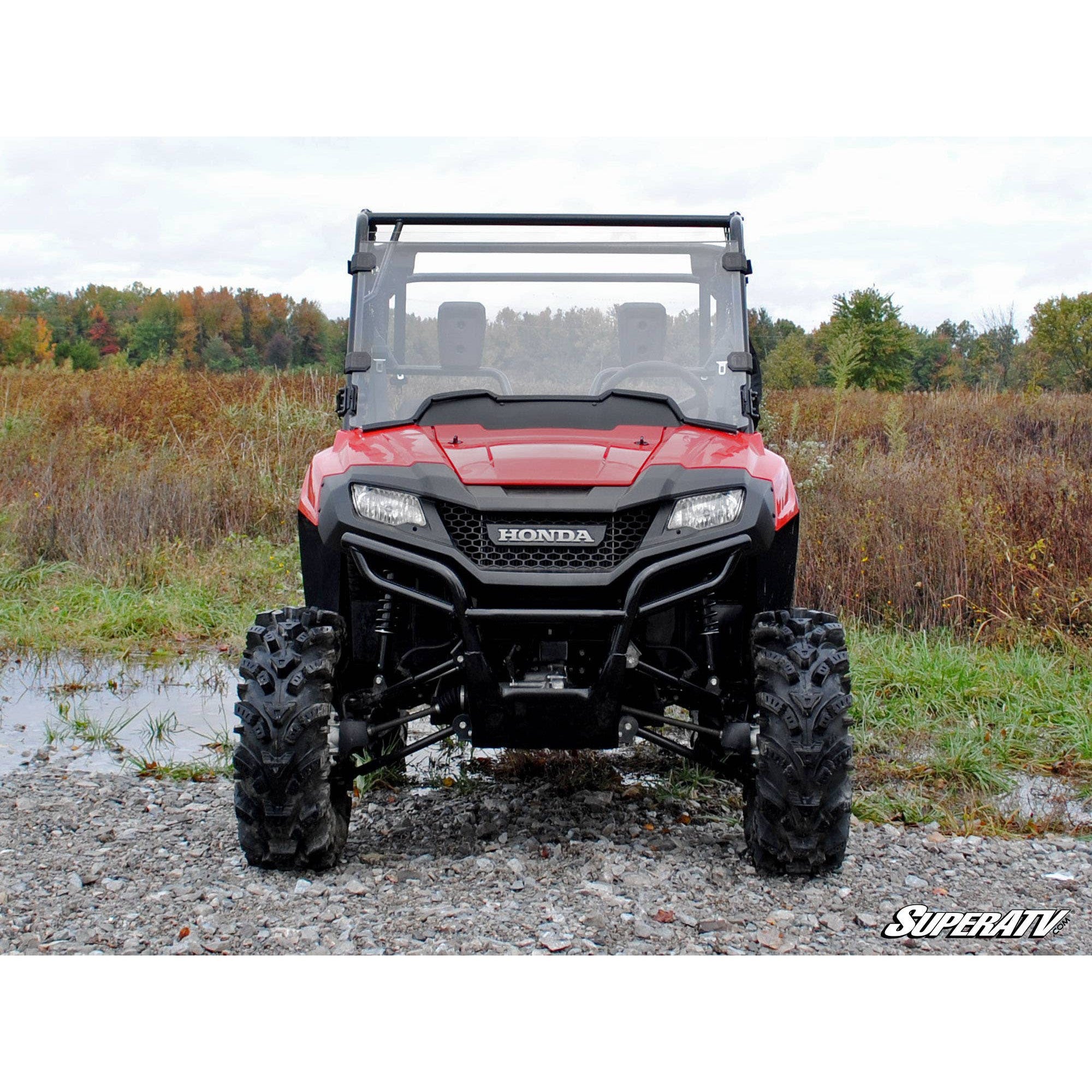 SuperATV Honda Pioneer 700 Scratch Resistant Full Windshield WS-H-PIO700-70