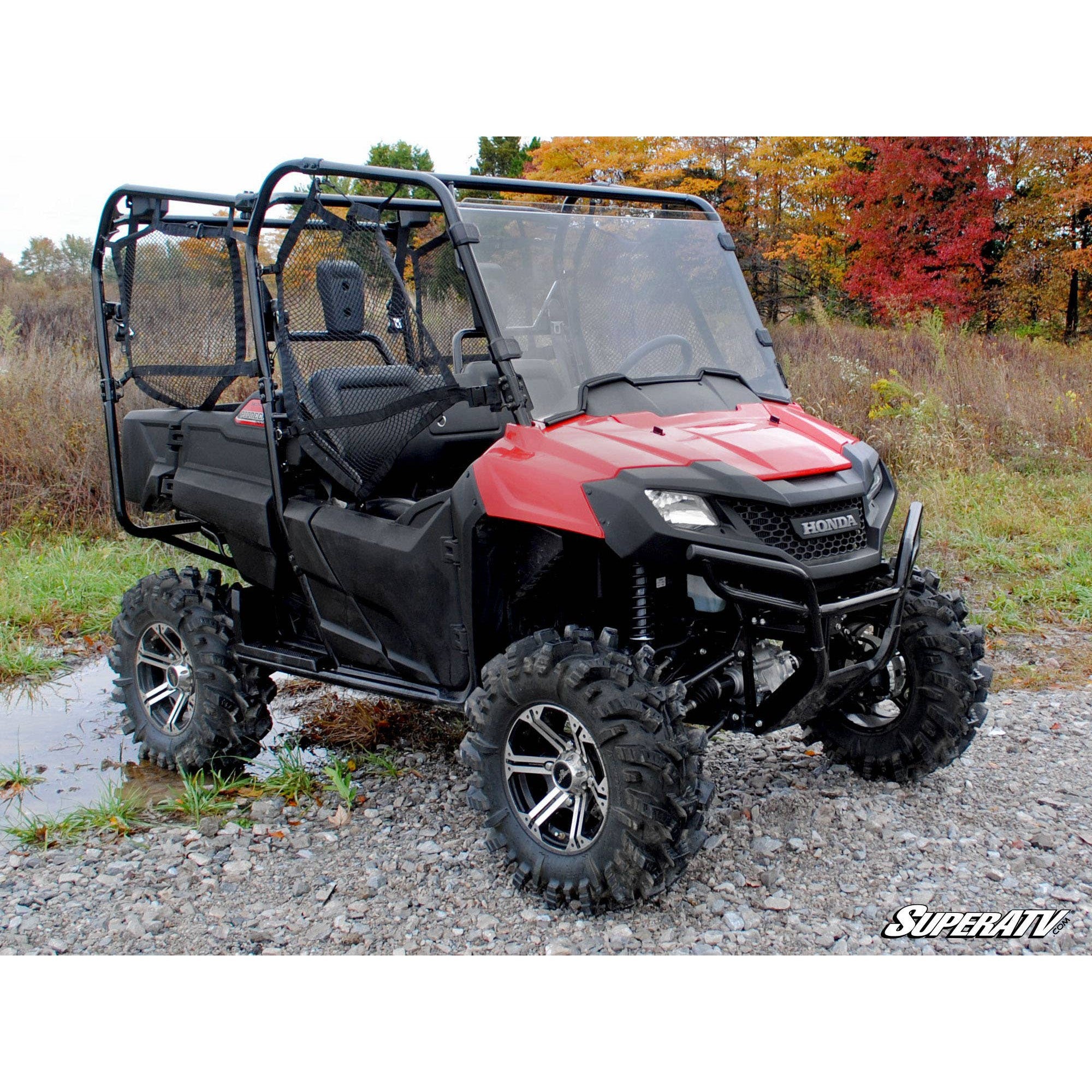 SuperATV Honda Pioneer 700 Scratch Resistant Full Windshield WS-H-PIO700-70