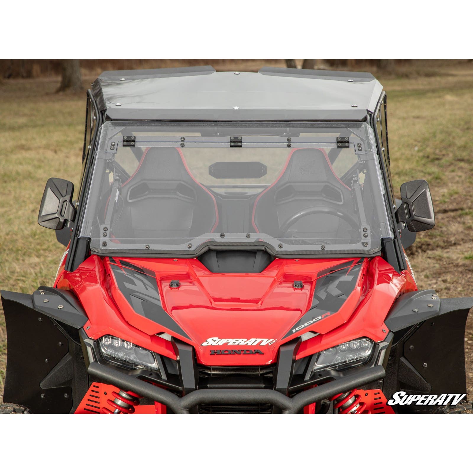 SuperATV Honda Talon 1000 MaxDrive Power Flip Windshield PFWS-H-TAL-70