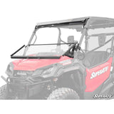 Parabrisas 3 en 1 resistente a rayones SuperATV Honda Pioneer 1000 WS-H-PIO1K5-3N1-70