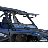 SuperATV Honda Talon 1000 Scratch Resistant Flip Windshield FWS-H-TAL-70