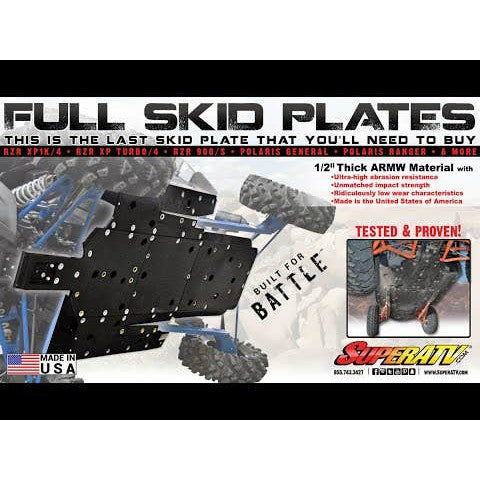 SuperATV Can-Am Maverick Sport Full Skid Plate FSP-CA-MAVS