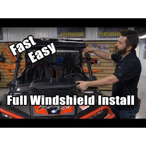 SuperATV Can-Am Maverick Scratch Resistant Full Windshield WS-CA-MAV-70