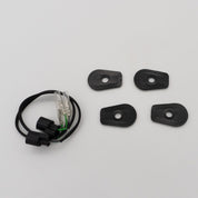 R&G Racing Black Indicator Adapter Kit For 2021-2024 Kawasaki Ninja ZX10RR ZX1000
