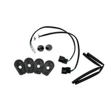 Kit adaptador de intermitentes negros R&G Racing para Kawasaki Z H2 ZR1000 ABS 2020-2023