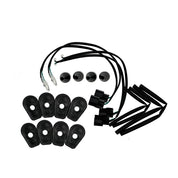 R&G Racing Black Indicator Adapter Kit For 2020-2023 Kawasaki Z H2 ZR1000 ABS