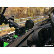 SuperATV John Deere Gator XUV 835 Scratch-Resistant Flip Windshield FWS-JD-835M-70