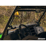 SuperATV John Deere Gator XUV 835 Scratch-Resistant Flip Windshield FWS-JD-835M-70