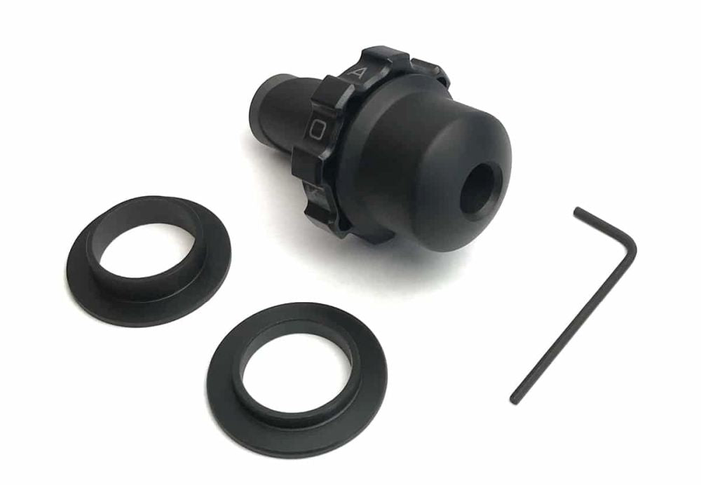 Kaoko Throttle Lock Cruise Control for 1996-2007 Honda CBR1100XX Black Finish - Motorcycle Throttle Stabilizer - KA-HND31