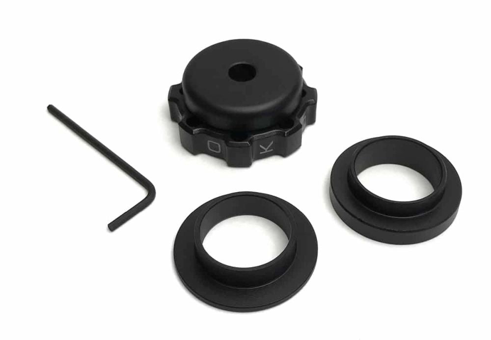 Kaoko Throttle Lock Cruise Control for 2016-2019 Honda CRF1000LD Africa Twin DCT ABS with Barkbusters Guards - Motorcycle Throttle Stabilizer - KA-KBB310REV1